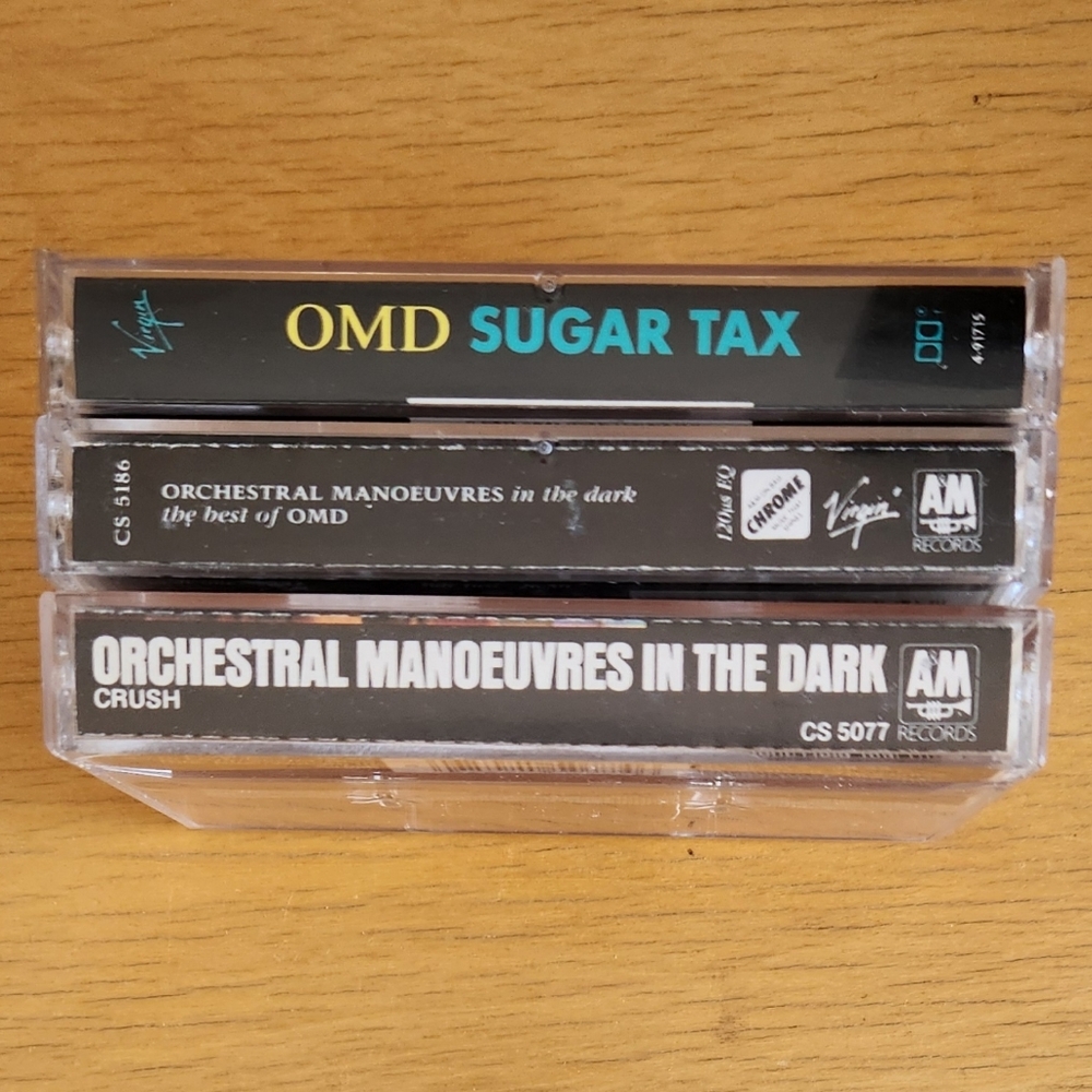OMD - 80s & 90s Tapes (Lot of 3) 